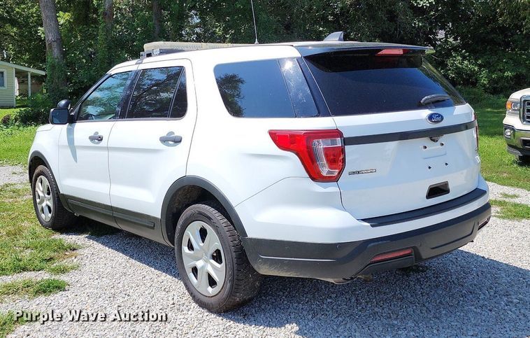 image for item MG9669 2018 Ford Explorer Police Interceptor  SUV