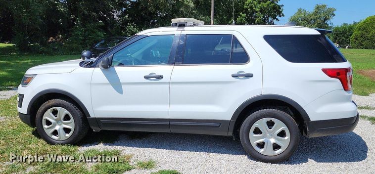 image for item MG9669 2018 Ford Explorer Police Interceptor  SUV