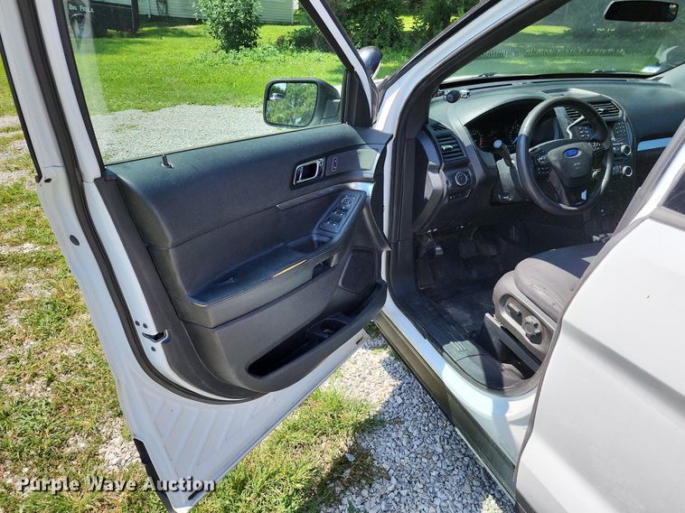 image for item MG9669 2018 Ford Explorer Police Interceptor  SUV