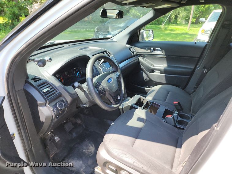 image for item MG9669 2018 Ford Explorer Police Interceptor  SUV