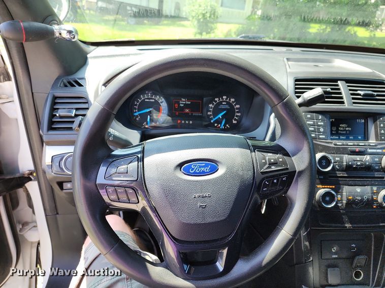 image for item MG9669 2018 Ford Explorer Police Interceptor  SUV