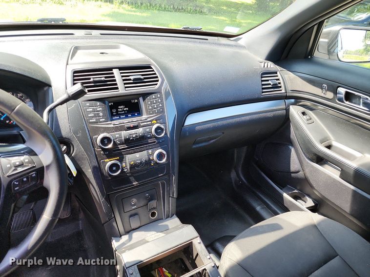 image for item MG9669 2018 Ford Explorer Police Interceptor  SUV