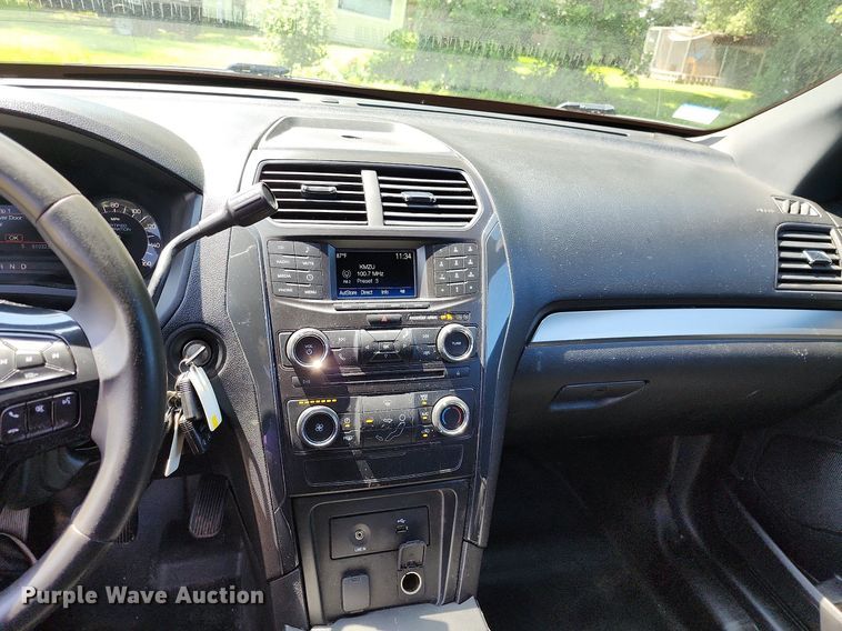 image for item MG9669 2018 Ford Explorer Police Interceptor  SUV