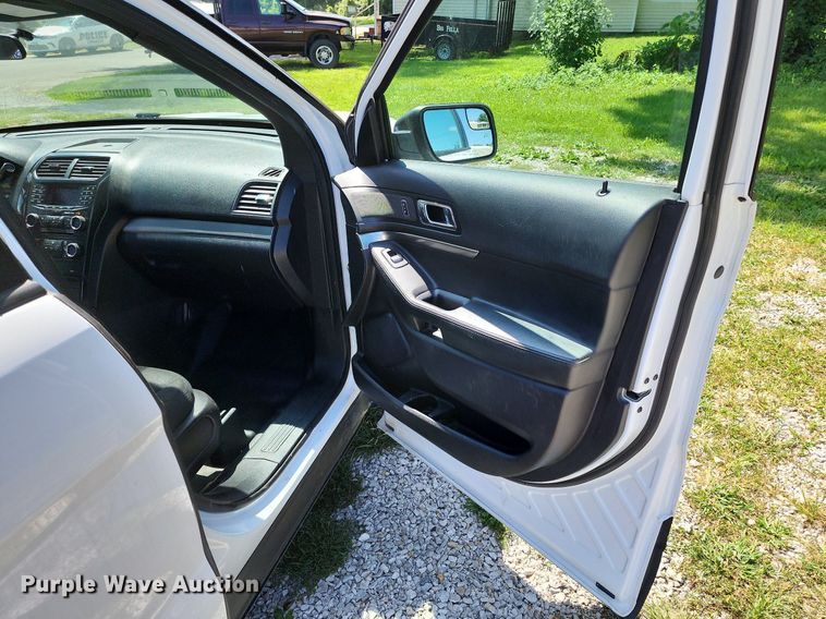 image for item MG9669 2018 Ford Explorer Police Interceptor  SUV