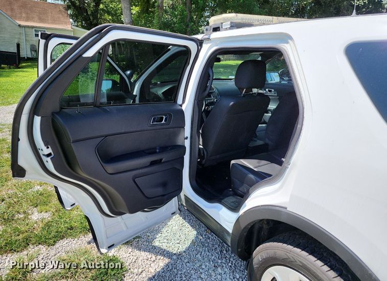 image for item MG9669 2018 Ford Explorer Police Interceptor  SUV