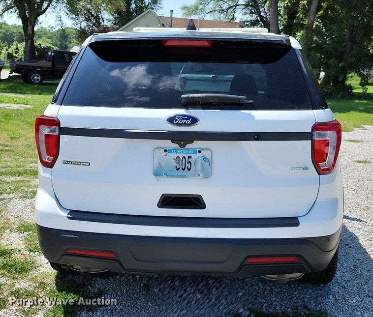 image for item MG9670 2019 Ford Explorer Police Interceptor  SUV