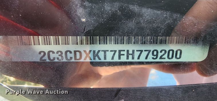 image for item MG9719 2015 Dodge Charger Police