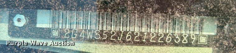 image for item MG9980 2002 Buick Century Custom