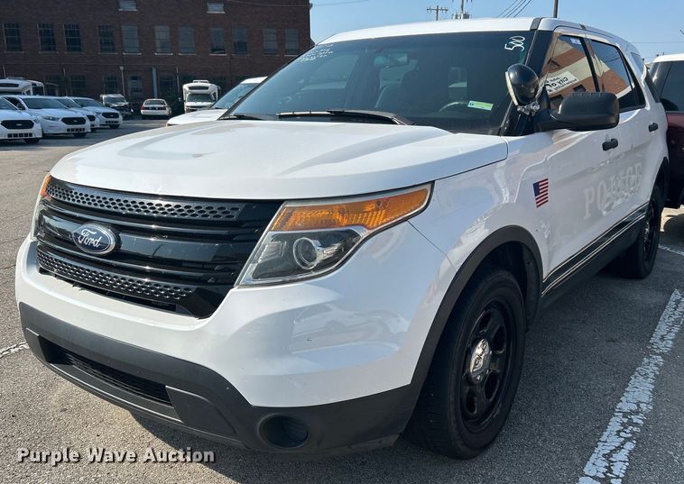image for item MG9989 2013 Ford Explorer Police Interceptor  SUV