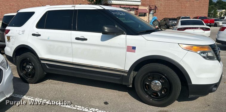 image for item MG9989 2013 Ford Explorer Police Interceptor  SUV
