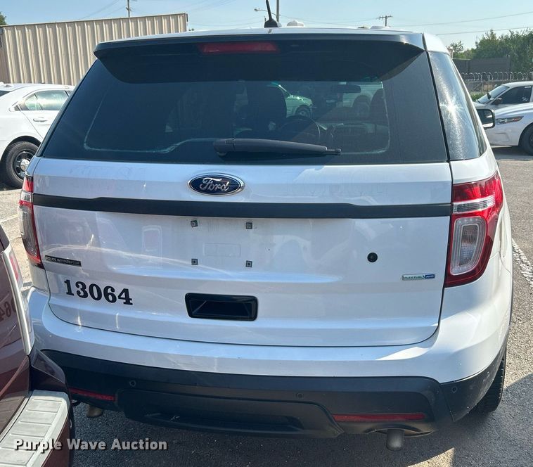 image for item MG9989 2013 Ford Explorer Police Interceptor  SUV