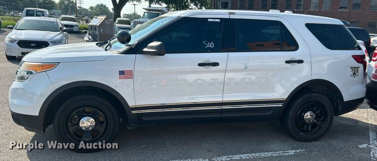 image for item MG9989 2013 Ford Explorer Police Interceptor  SUV