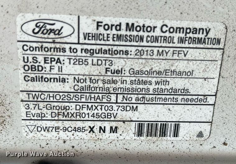 image for item MG9989 2013 Ford Explorer Police Interceptor  SUV