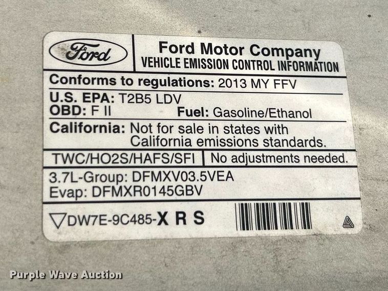 image for item MG9990 2013 Ford Taurus Police Interceptor