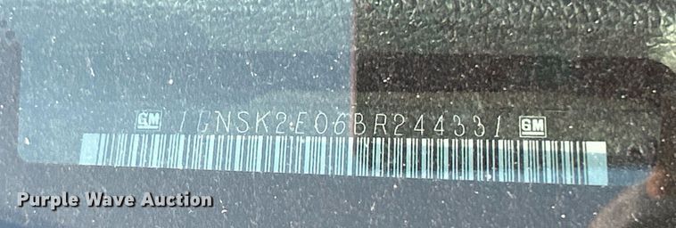 image for item MG9993 2011 Chevrolet Tahoe Police  SUV