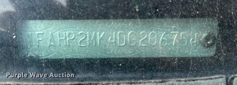 image for item MG9996 2013 Ford Taurus Police Interceptor