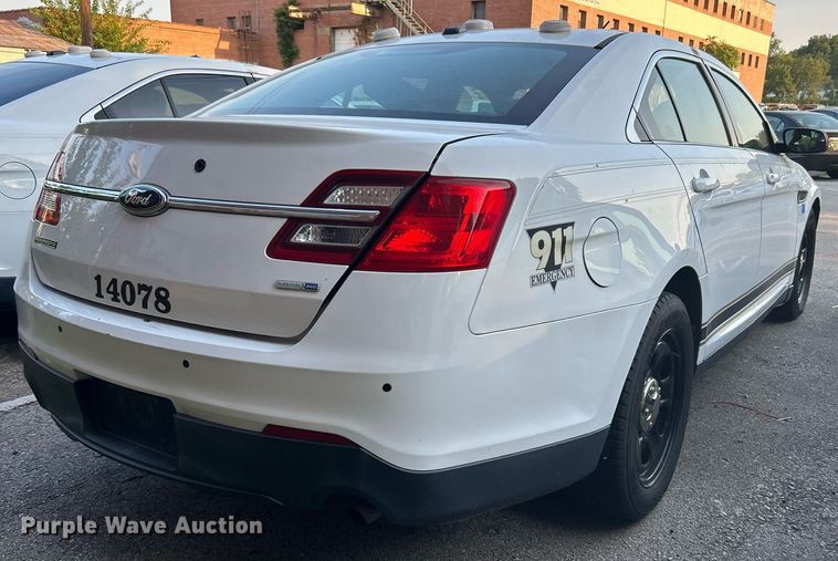 image for item MG9997 2014 Ford Taurus Police Interceptor