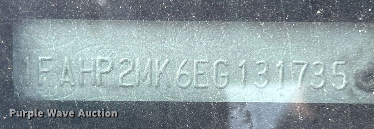 image for item MG9997 2014 Ford Taurus Police Interceptor