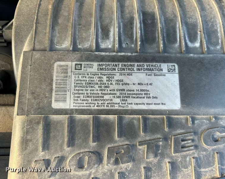 image for item MG9998 2014 Chevrolet Express G4500  shuttle bus