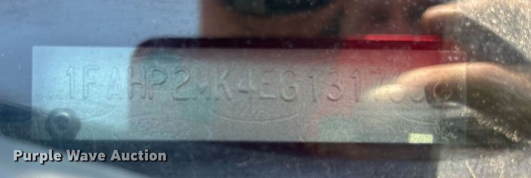 image for item MH9003 2014 Ford Taurus Police Interceptor