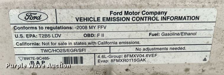 image for item MH9005 2008 Ford Crown Victoria Police Interceptor