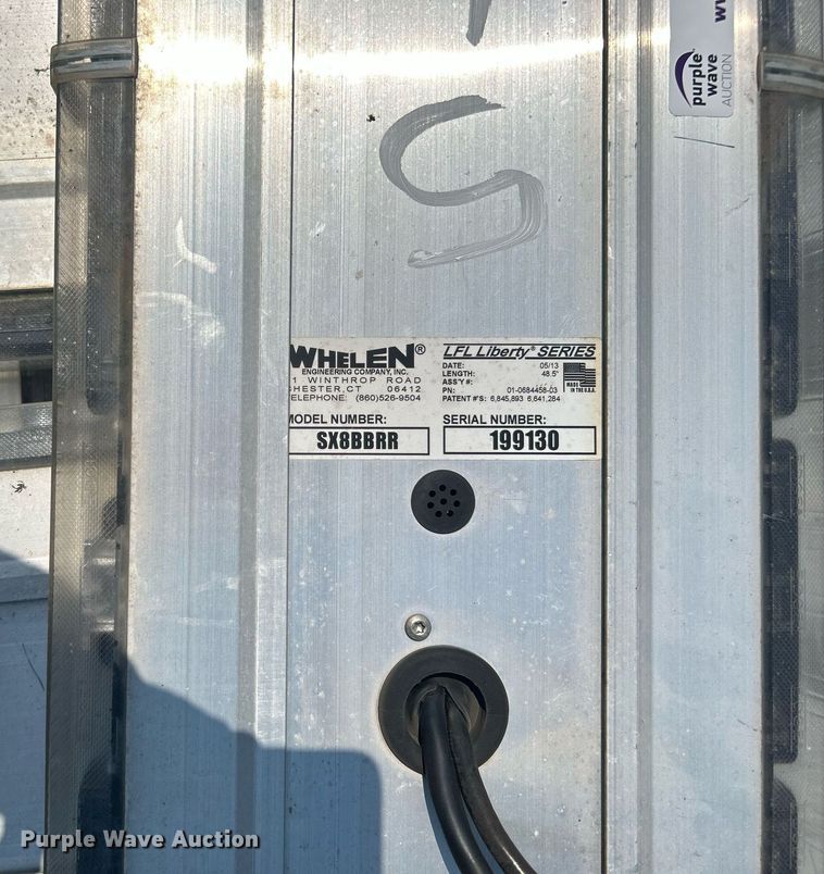 image for item MH9008 Approximately 30 Whelen Liberty light bars