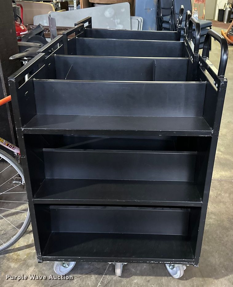 image for item MH9027 (4) Demco book carts