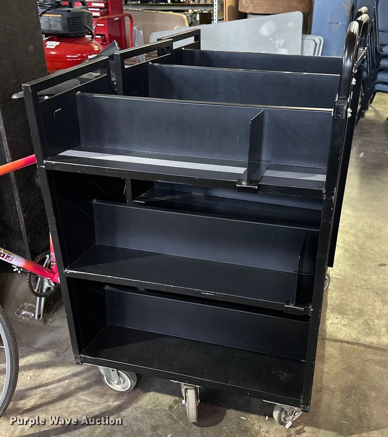 image for item MH9027 (4) Demco book carts