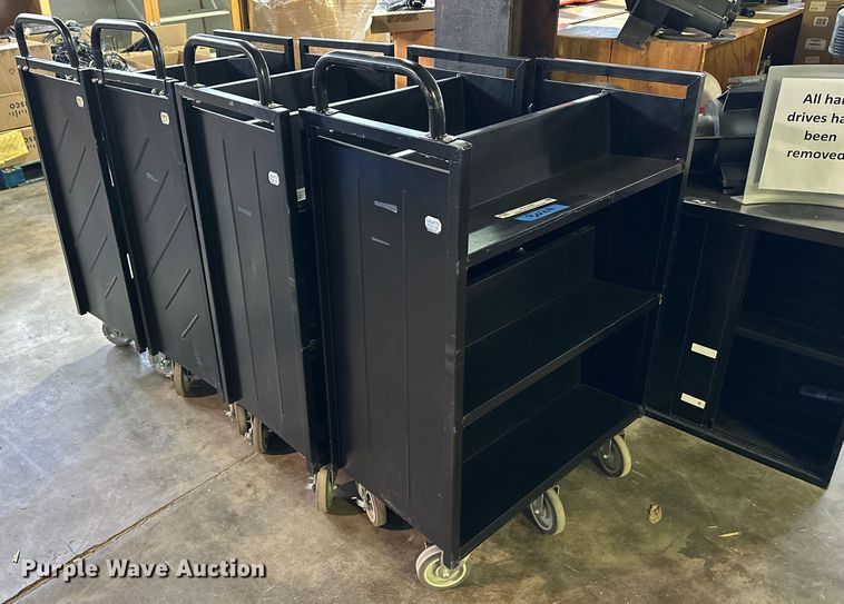 image for item MH9027 (4) Demco book carts