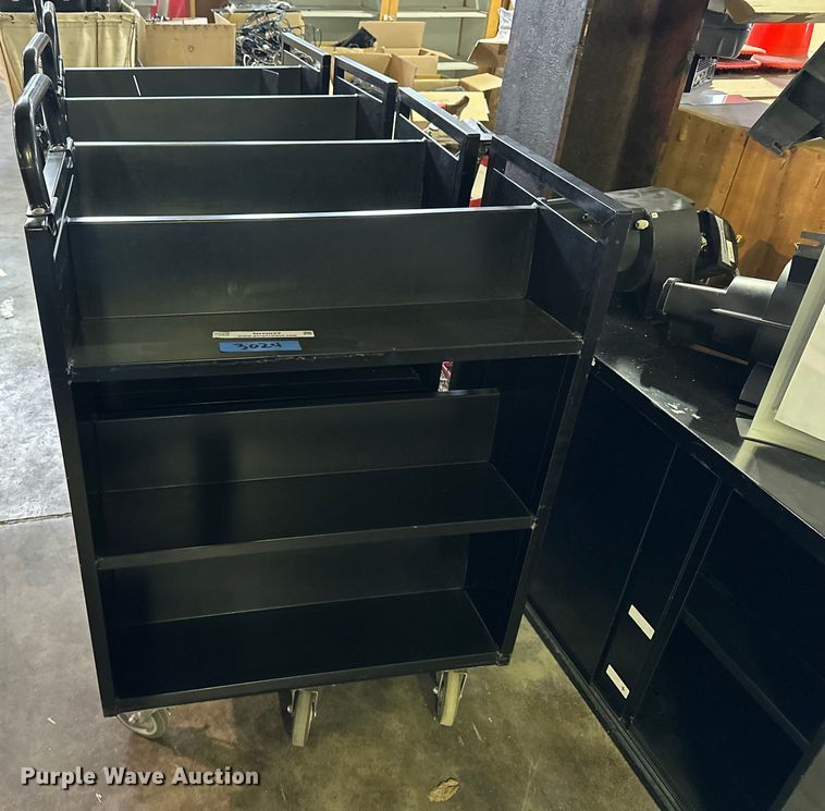 image for item MH9027 (4) Demco book carts