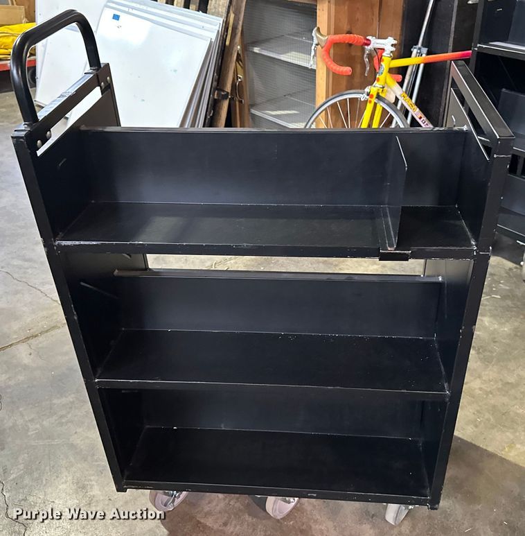 image for item MH9027 (4) Demco book carts