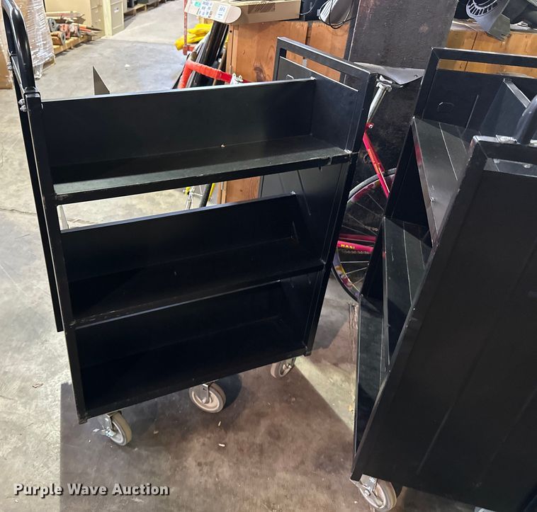 image for item MH9027 (4) Demco book carts