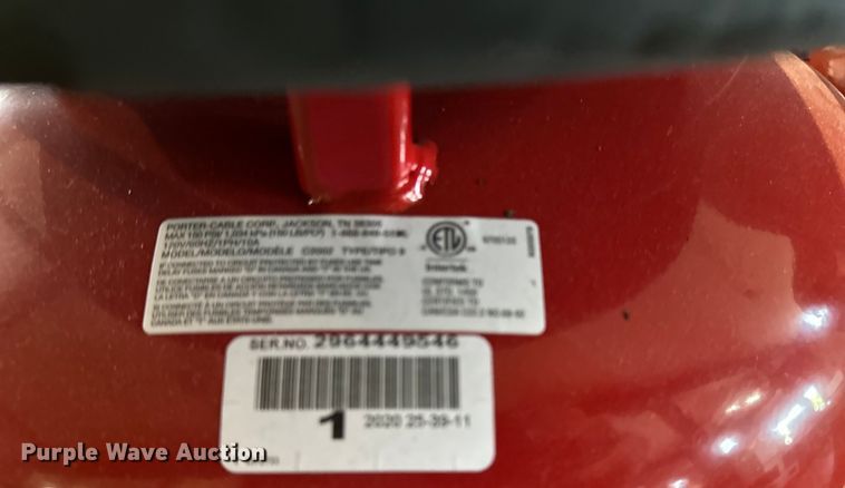 image for item MH9028 Porter-cable  air compressor