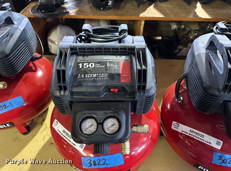 image for item MH9029 Porter-cable  air compressor