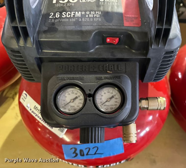 image for item MH9029 Porter-cable  air compressor