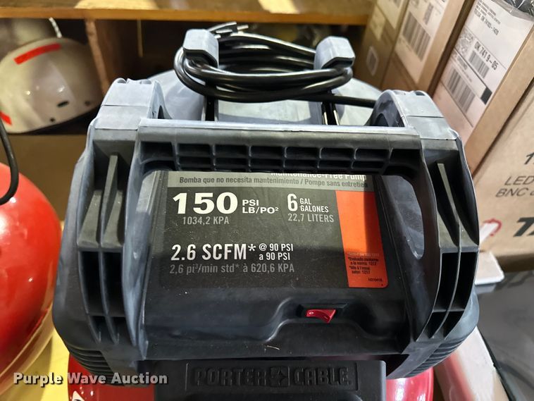 image for item MH9030 Porter-cable  air compressor