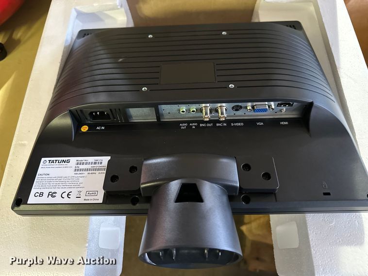 image for item MH9031 (4) Tatung 17" monitors