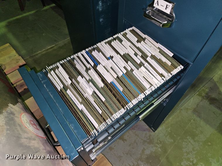 image for item MH9291 (2) Fire King file cabinets