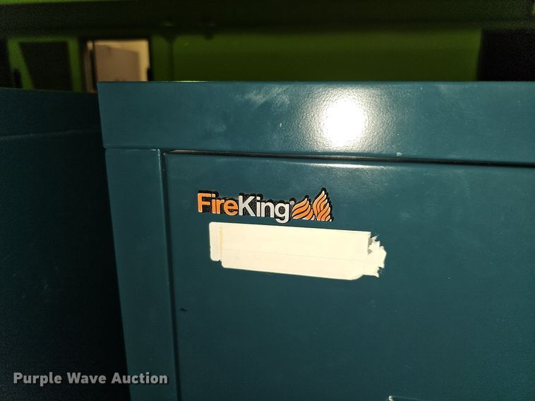 image for item MH9291 (2) Fire King file cabinets