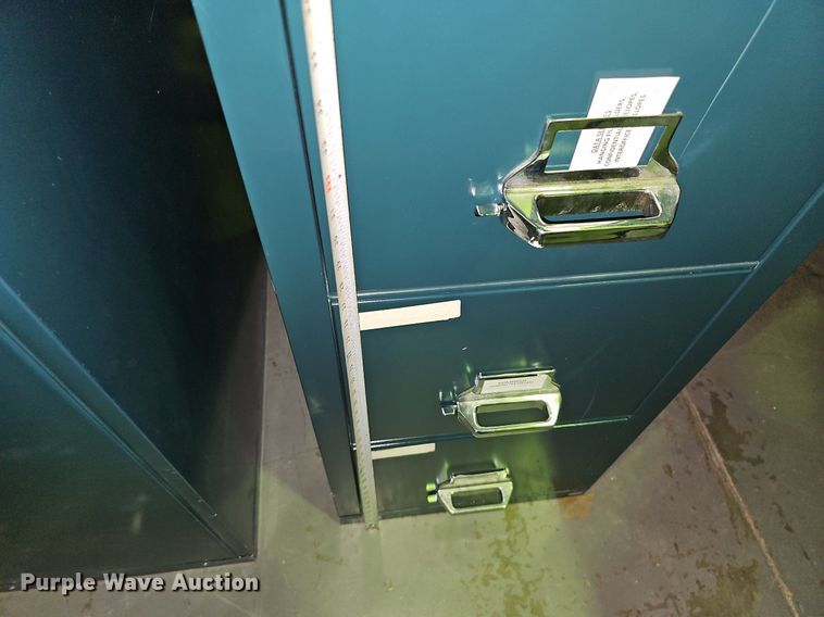 image for item MH9291 (2) Fire King file cabinets