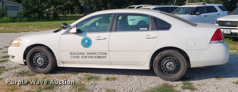 image for item MJ9292 2001 Chevrolet Impala Police Cruiser