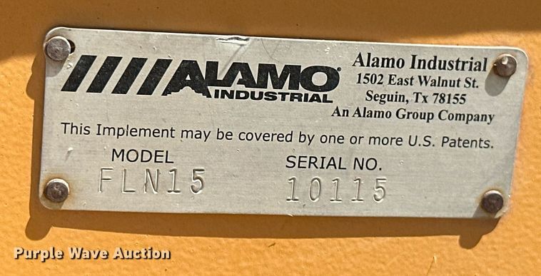 image for item ML9259 Alamo FLN15  batwing rotary mower