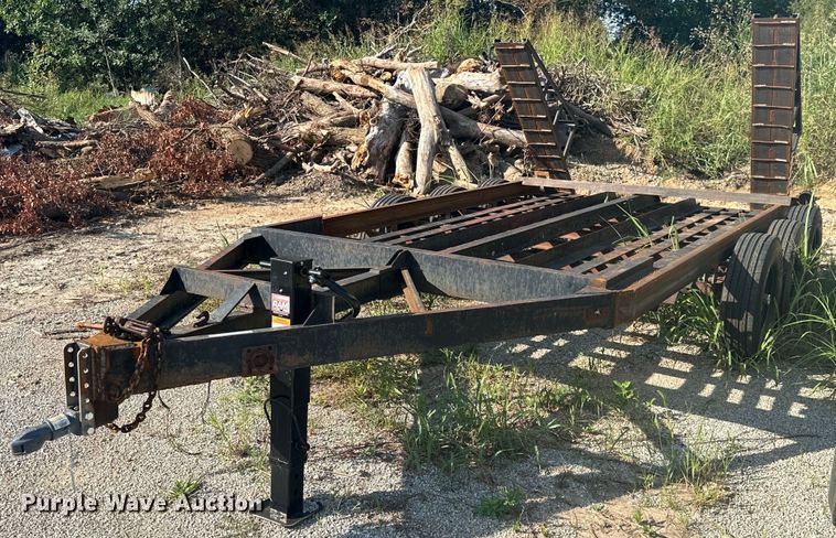 image for item ML9260 Shop built  equipment trailer