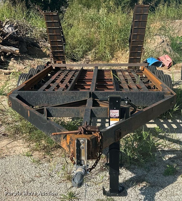 image for item ML9260 Shop built  equipment trailer