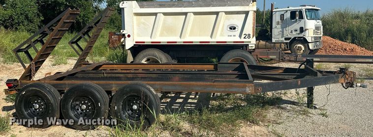 image for item ML9260 Shop built  equipment trailer