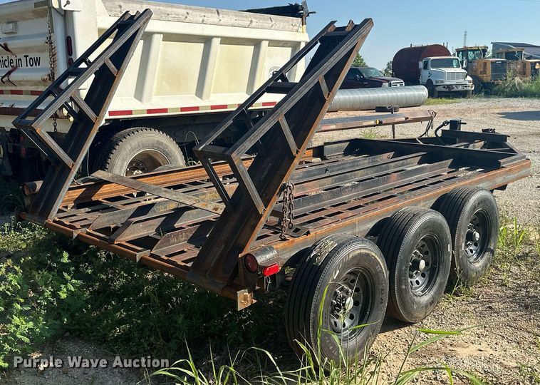 image for item ML9260 Shop built  equipment trailer