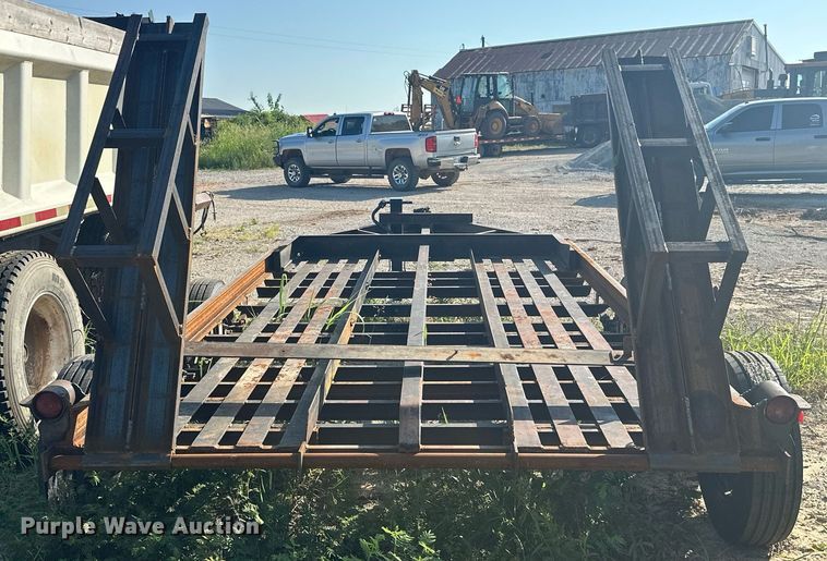 image for item ML9260 Shop built  equipment trailer