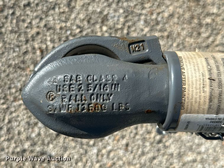 image for item ML9260 Shop built  equipment trailer