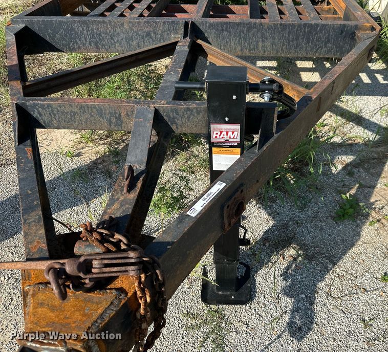 image for item ML9260 Shop built  equipment trailer