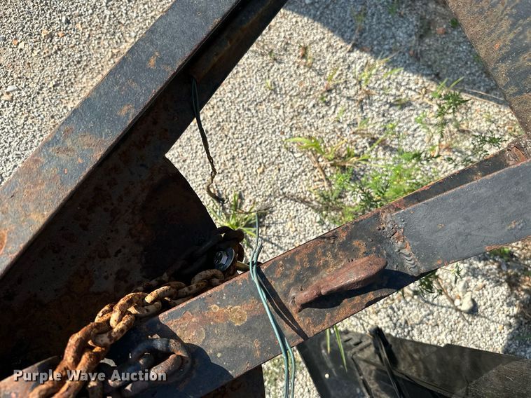 image for item ML9260 Shop built  equipment trailer